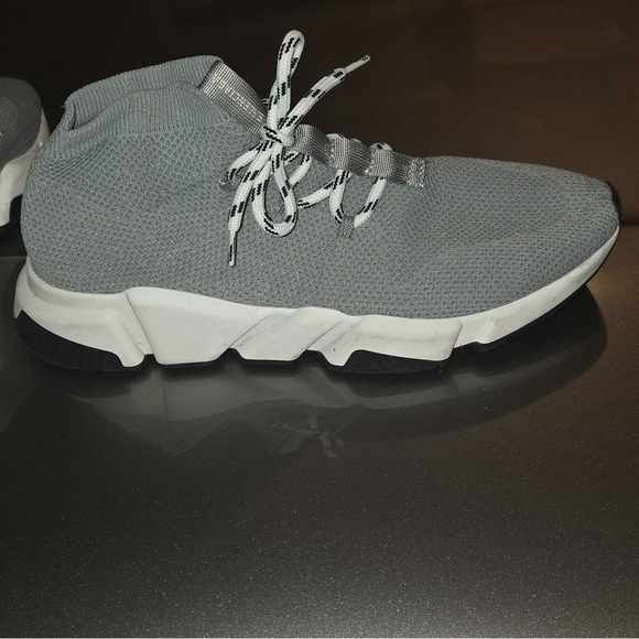 Balenciaga Gray High-Top Sneakers